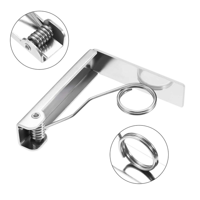 Maxdot Tablecloth Clips Stainless Steel Table Cloth Cover Clamps for Outdoor and Indoor (12) - Image 4